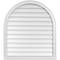 Ekena Millwork Round Top Surface Mount PVC Gable Vent w/ 2"W x 2"P Brickmould Sill Frame, 32"W x 36"H GVPRT32X3603SN - alternate 1